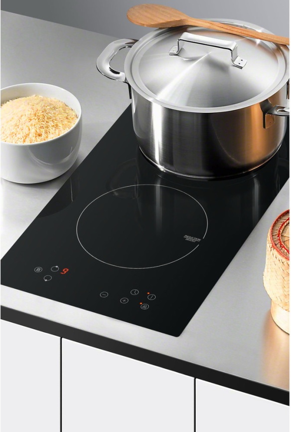 Электрическая варочная панель Maunfeld EVI.292-BK 28 см, 2 конфорки стеклокерамика, черный фото 3