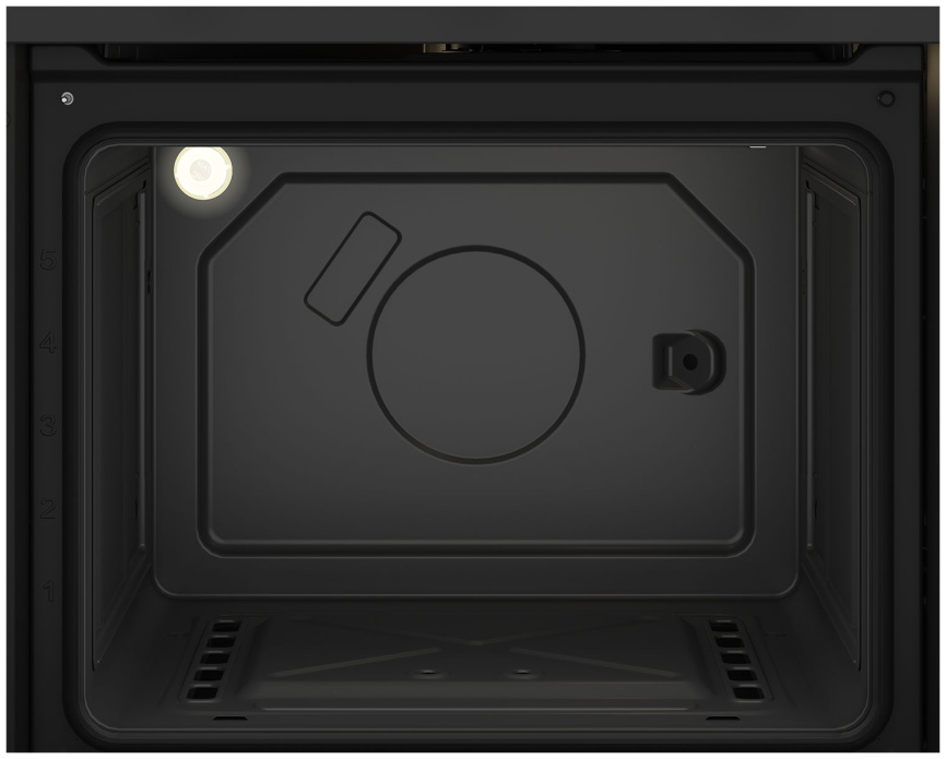 Газовый духовой шкаф Beko BBIH12100BC 59 см, 66 л гриль конвекция, черный фото 4