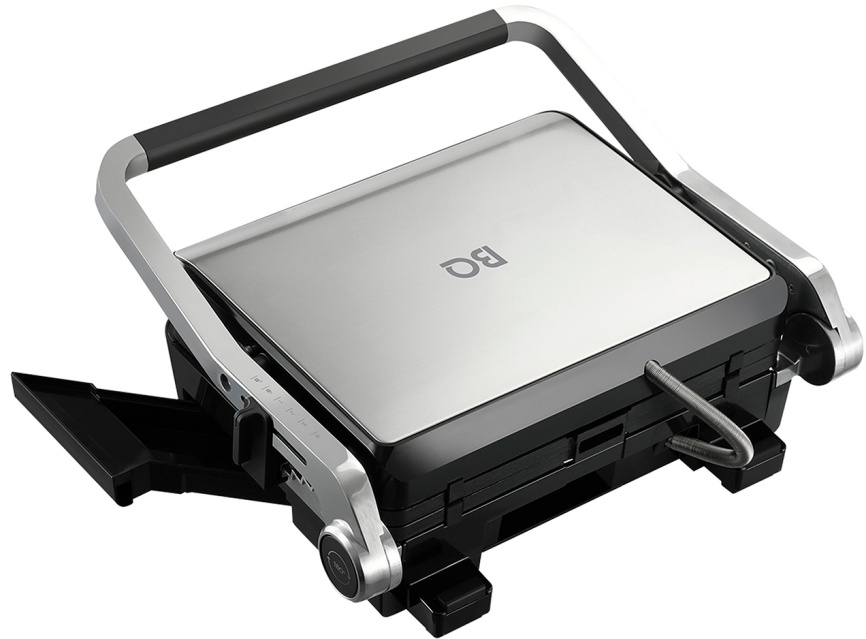 Электрический гриль BQ (GR3009) Черный-стальной фото 3