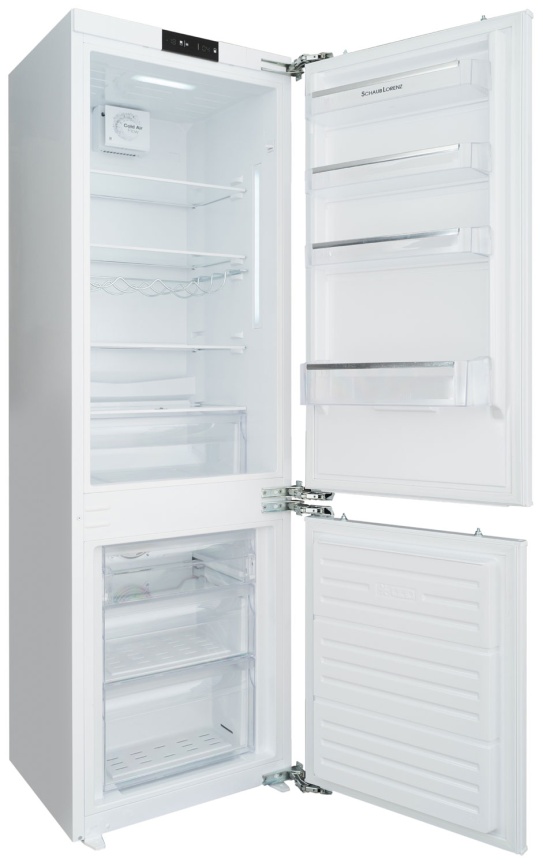 Встраиваемый двухкамерный холодильник Schaub Lorenz SLUE235W5 No frost, белый фото 3
