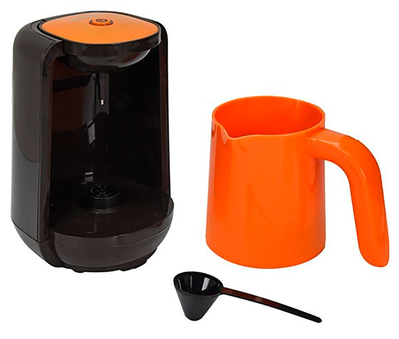 Кофеварка для приготовления турецкого кофе (электрическая турка) Oursson TC0250/OR (Оранжевый) фото 8