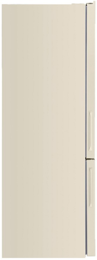 Двухкамерный холодильник Maunfeld MFF1857NFBG No frost, бежевый фото 6