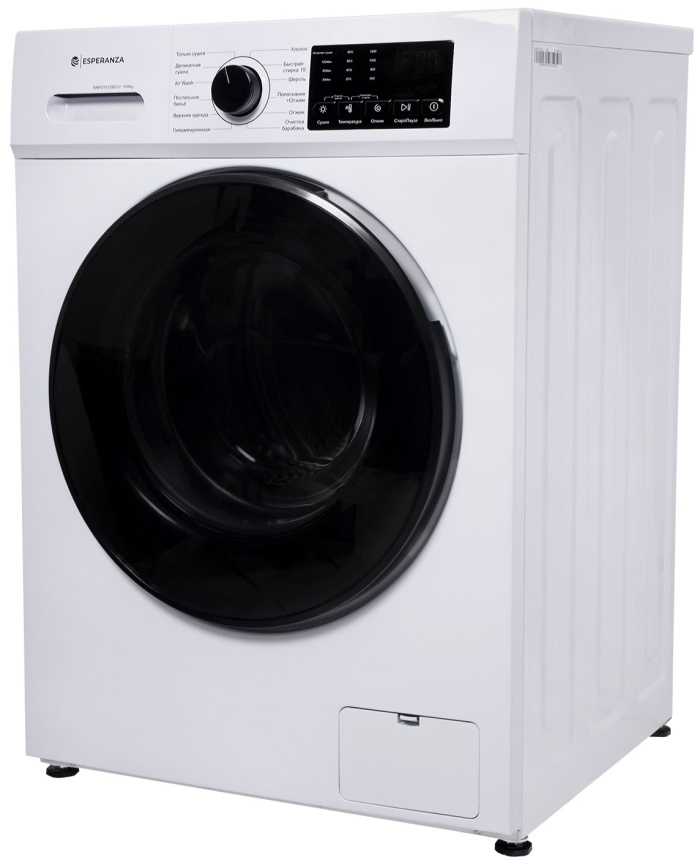 Стиральная машина с сушкой Esperanza WMFD1012IBD12 10,5 кг, белый фото 8