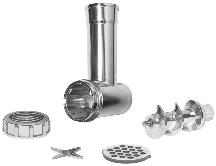 Мясорубка Haier HG-600 сенсорное управление, 900 Вт, DC мотор, серый фото 3