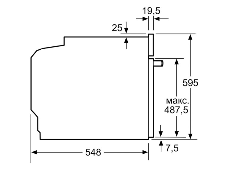 Встраиваемая электрическая духовка BOSCH BOSCH HBG578EB3 фото 4