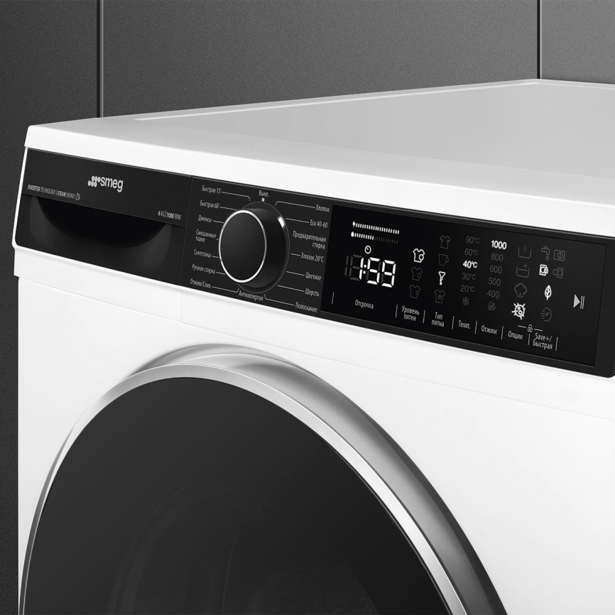 Стиральные машины SMEG WM3T60CRU фото 4