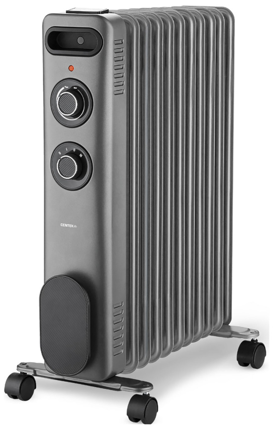 Масляный обогреватель Centek CT-6232-11, серый фото 1