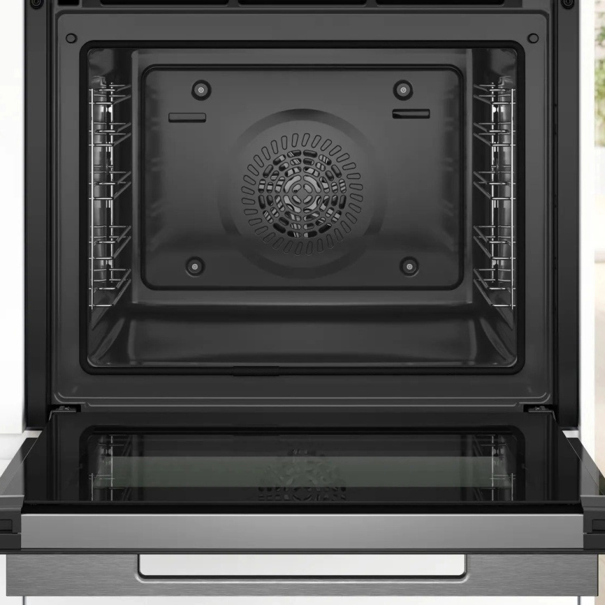 Встраиваемая электрическая духовка BOSCH Встраиваемый духовой шкаф BOSCH HBG7741W1 фото 4