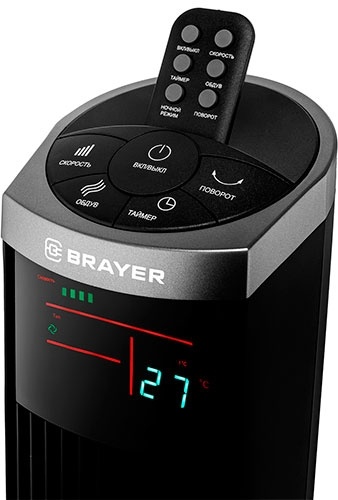 Вентилятор Brayer BR4975, черный фото 5