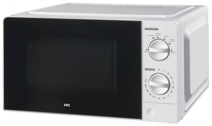 Микроволновая печь - СВЧ JVC JK-MW123M, 700 Вт, таймер, белый фото 1