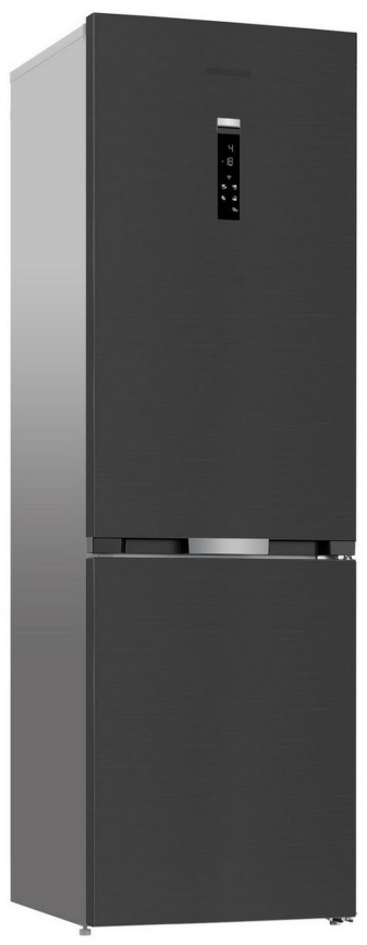 Двухкамерный холодильник Grundig GKPN66930LXDW No frost, темно-серый фото 1