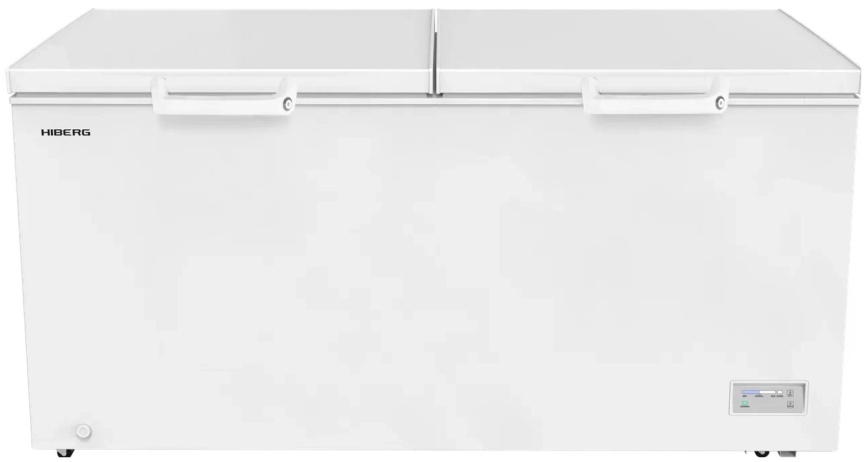 Морозильный ларь Hiberg PF 56L2W B 560 л, белый фото 6