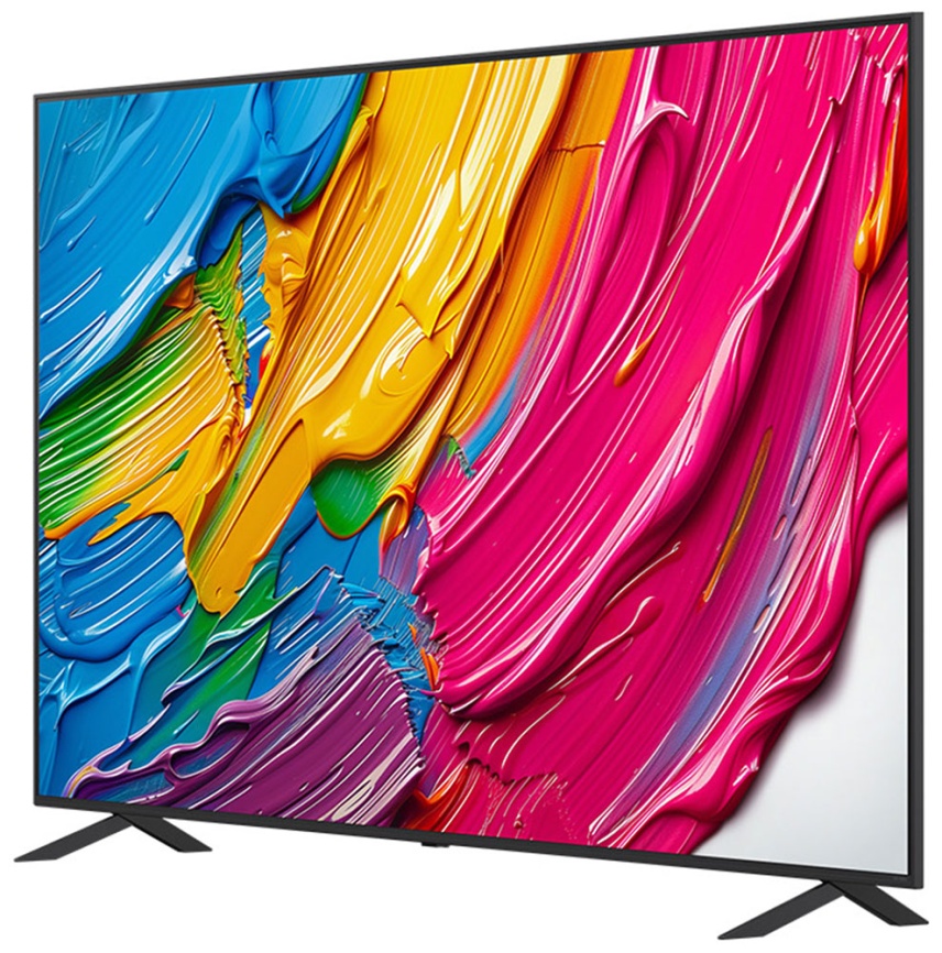 Телевизор LG 86QNED80A6A.ARUG, 86 дюймов, 4K Ultra HD, смарт ТВ, WebOS 25, черный фото 3