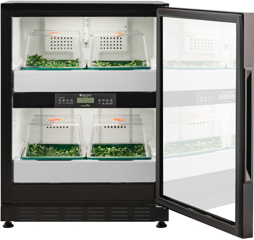 Шкаф для выращивания микрозелени Urban Cultivator Dr.Greens Residential, черный (9003V) фото 4