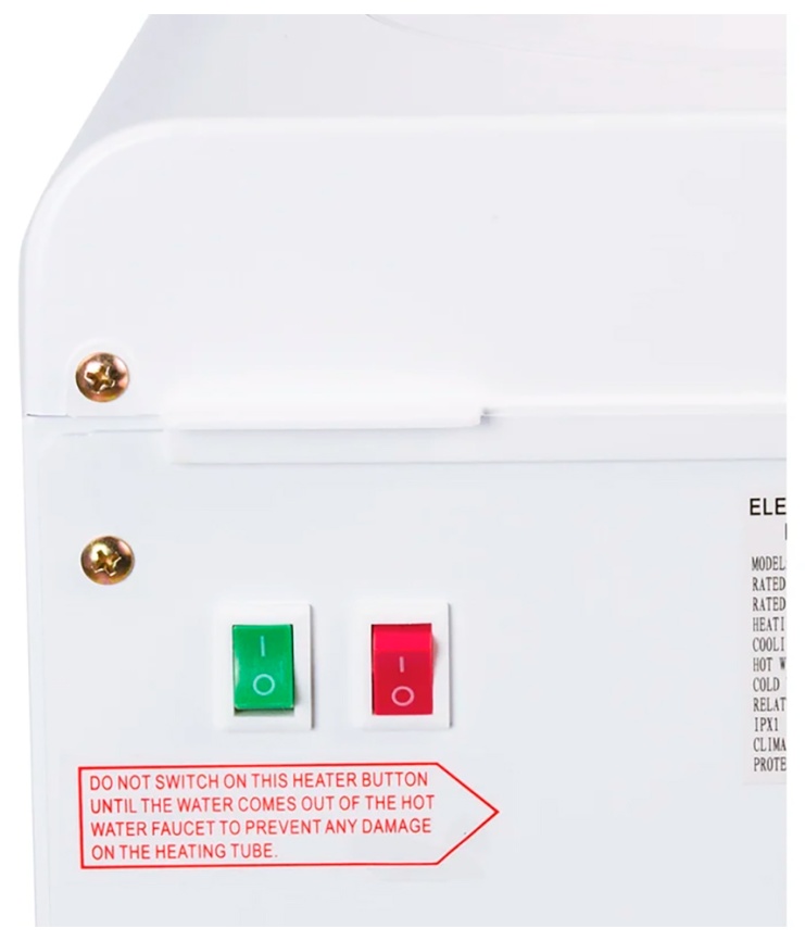 Кулер для воды напольный  Sonnen Fs-01, белый (452419) фото 6