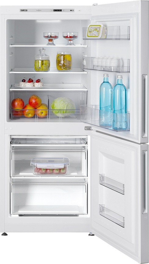 Двухкамерный холодильник Atlant ХМ 4608-101, объем 241 л, белый фото 2