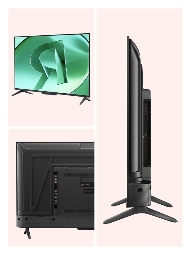 Телевизор Яндекс ТВ Станция Бейсик с Алисой, 43 дюйма, 4K Ultra HD, смарт ТВ, YаOS, черный фото 3