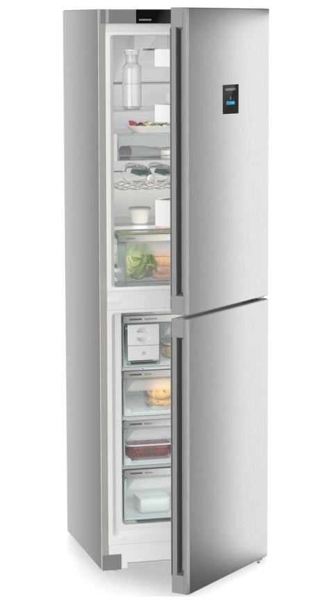Двухкамерный холодильник Liebherr CNsfc 573i-22 001 No frost, серебристый фото 7