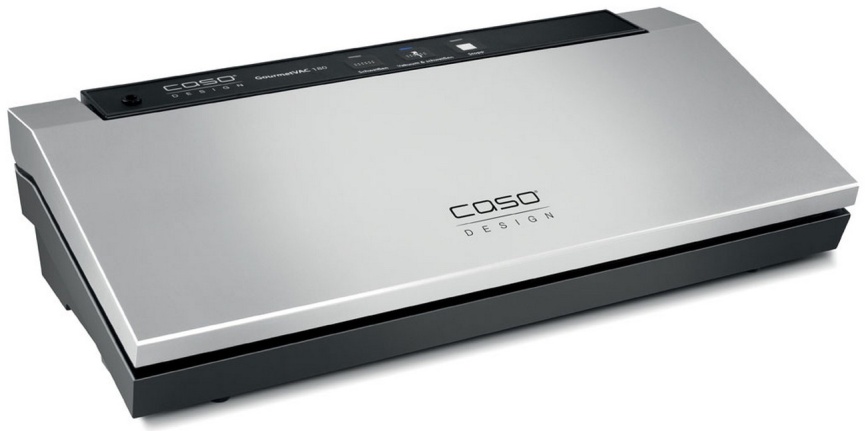 Вакуумный упаковщик Caso GourmetVAC 180, 9 л/мин, нержавеющая сталь фото 1