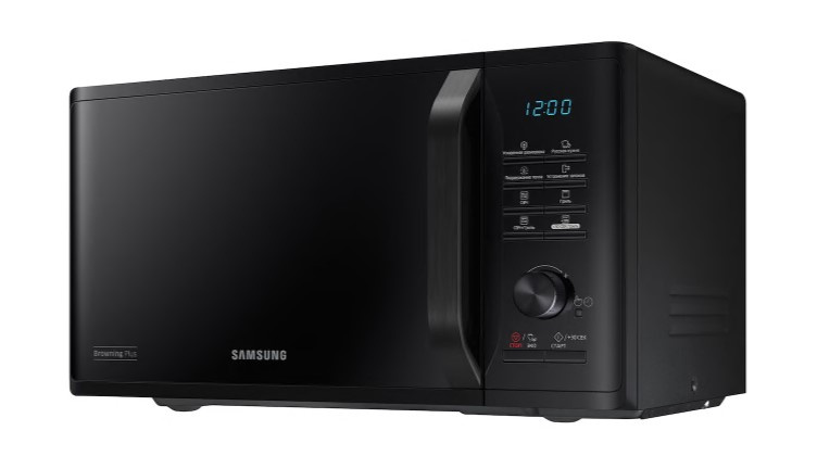 Микроволновая печь 23L GRILL MG23K3515AK/BW чёрный SAMSUNG фото 4