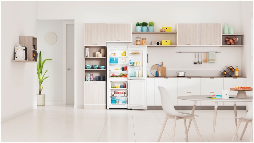 Двухкамерный холодильник Indesit ITR 4160 W No frost, белый фото 10