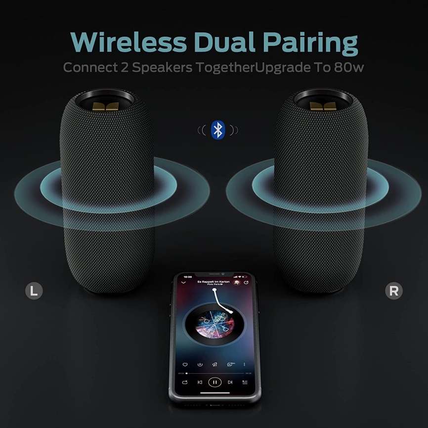 Беспроводная колонка Monster SUPERSTAR s320 черная фото 4