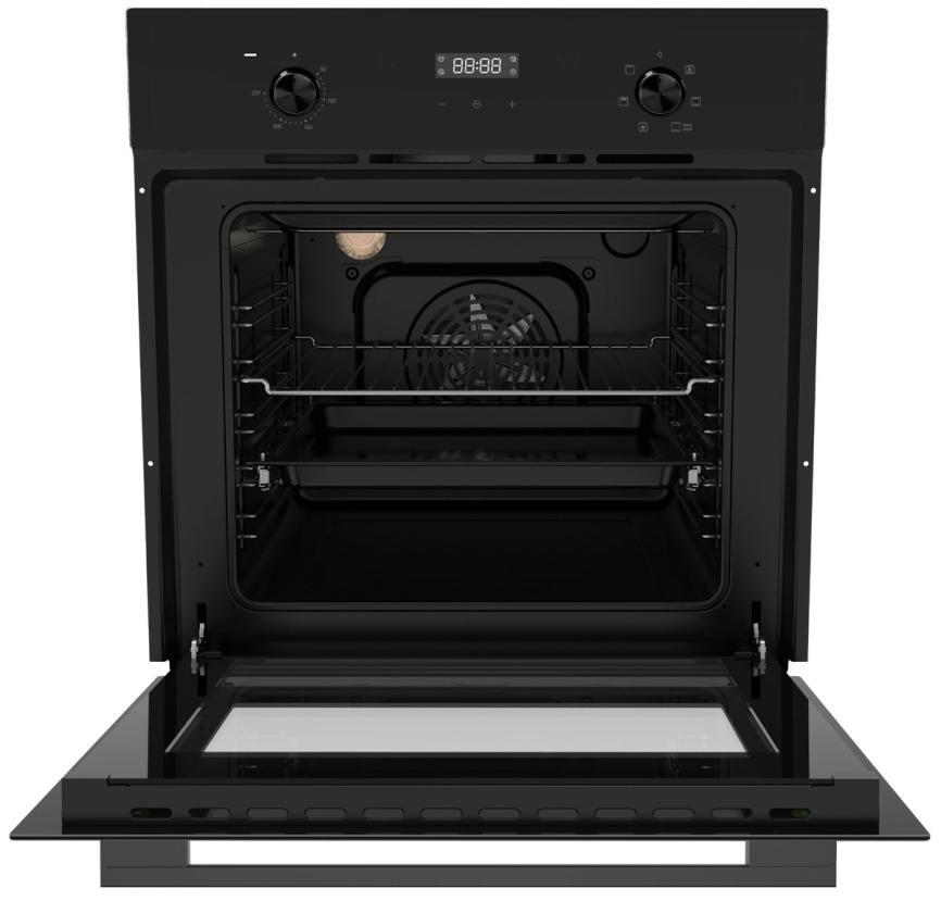 Электрический духовой шкаф Candy COXP06TBB 59 см, 62 л, гриль и конвекция, черный фото 4