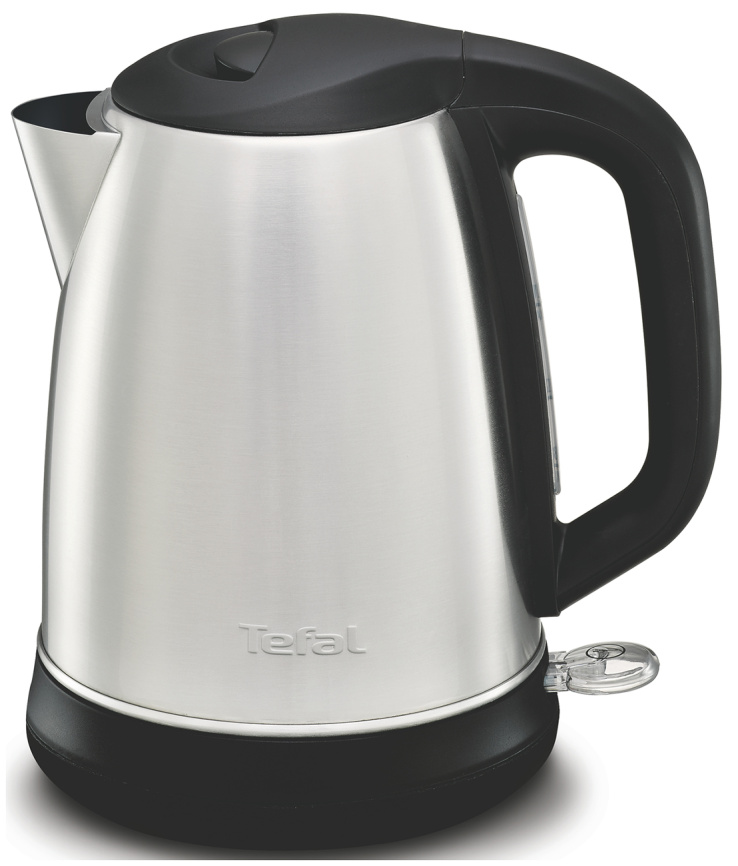 Чайник электрический Tefal Confidence KI270D30, серебристый/черный фото 1