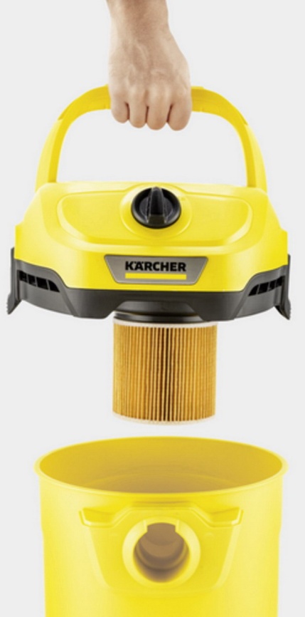 Строительный пылесос Karcher WD 2 Plus V-12/6/18/C (1.628-015.0) фото 2
