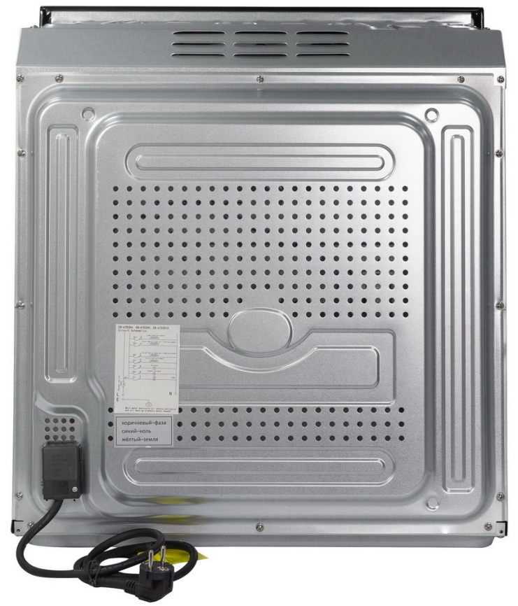 Электрический духовой шкаф Zigmund & Shtain E 168 W 59 см, 73 л гриль конвекция, белый фото 5