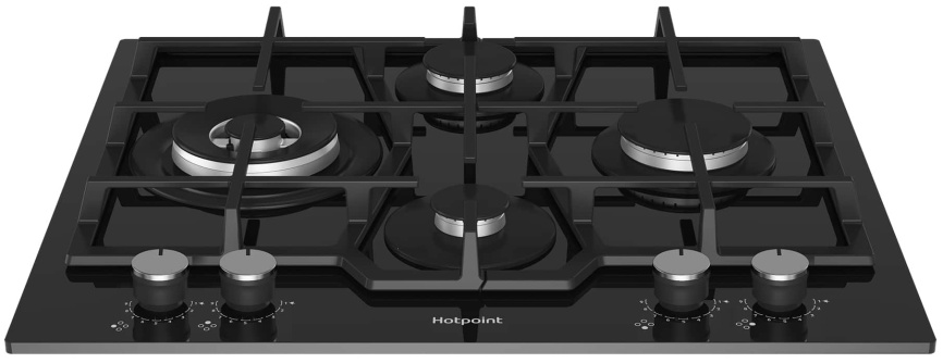 Газовая варочная панель Hotpoint HGS 62FD/BK фото 3