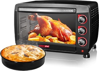 Электропечь Centek CT-1532-46 BLACK (черный) фото 1