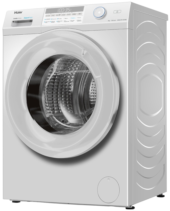 Стиральная машина Haier HW60-BP12959BE 6 кг, белый фото 6