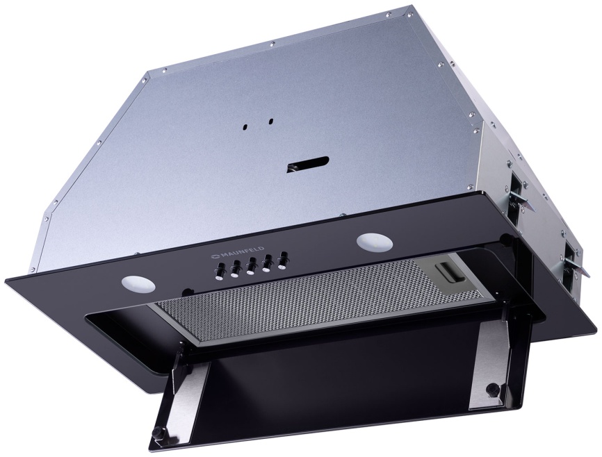 Вытяжка Maunfeld TRAPEZE 601GG черный фото 2