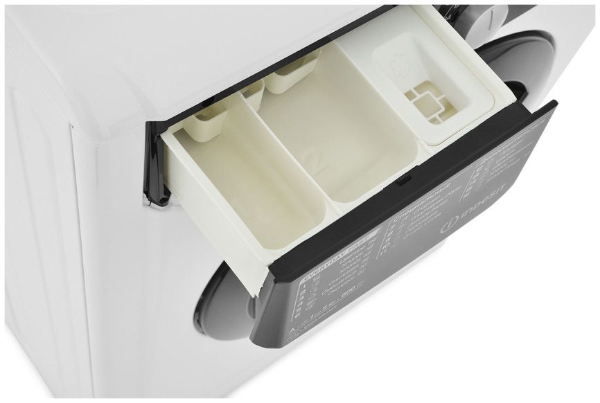 Стиральная машина Indesit EWSB 5085 BK CIS автомат 5 кг, белый фото 7