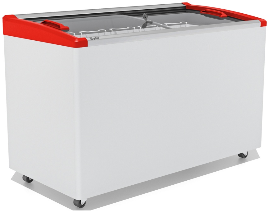 Морозильный ларь Gellar FG 400 E A 380 л, белый фото 2