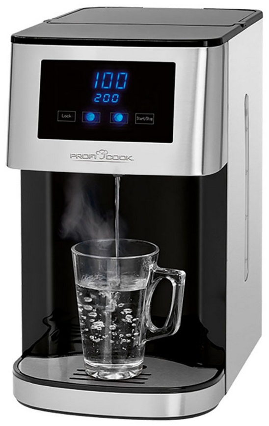 Диспенсер горячей воды  Profi Cook PC-HWS 1145, дисплей, корпус нержавеющая сталь фото 1