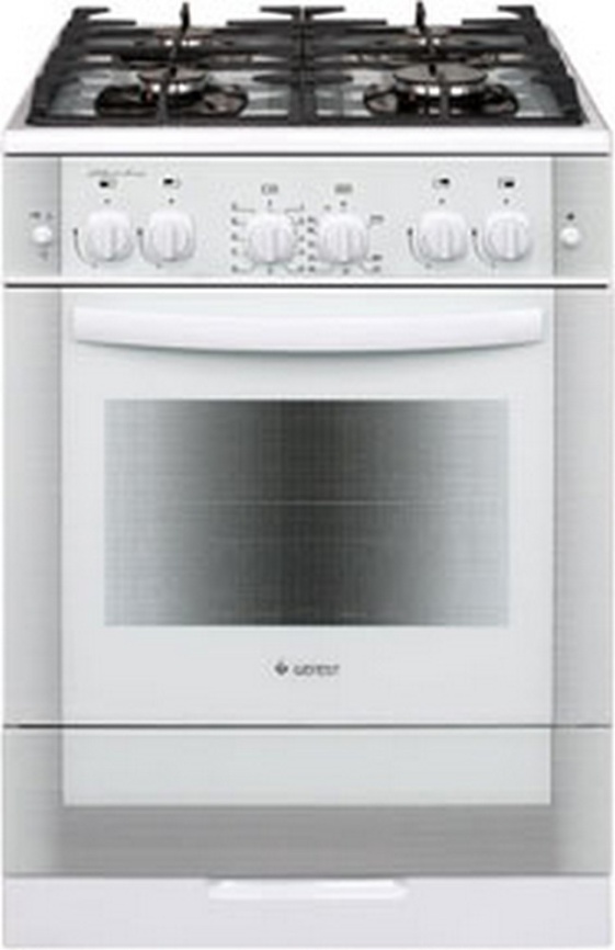 Газовая плита Gefest ПГ 6500-02 0042 60 см, 52 л, 4 конфорки, белый фото 1