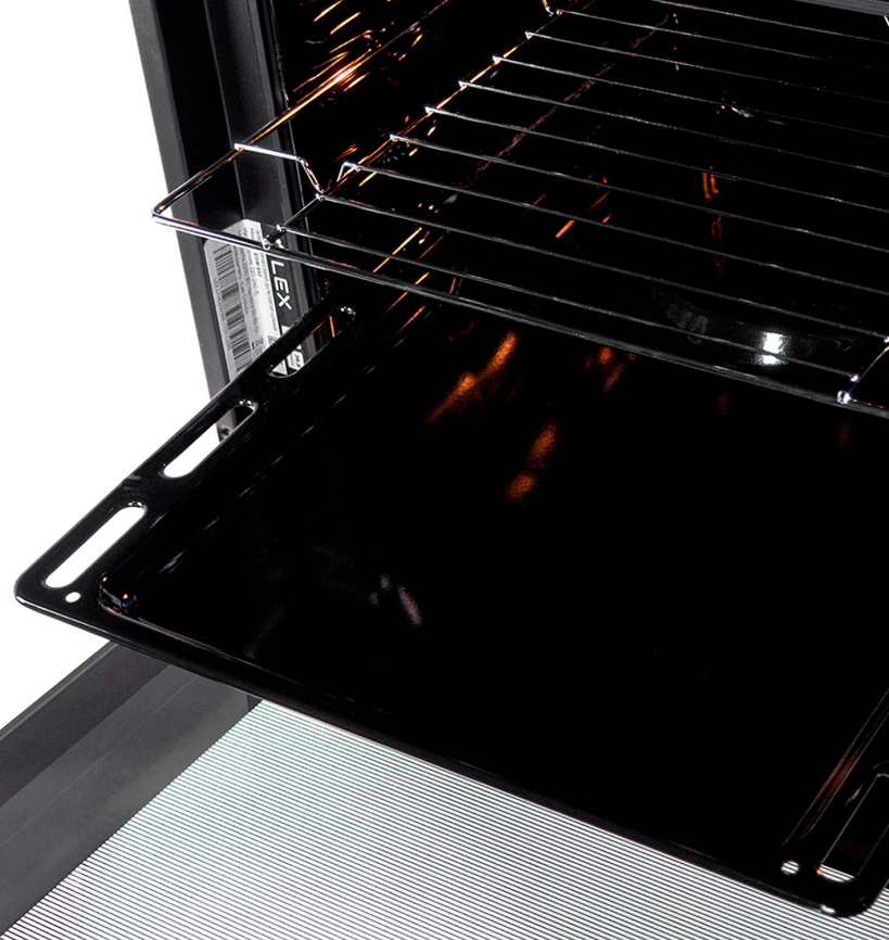 Электрический духовой шкаф LEX EDM 042 BL 59 см, 62 л, гриль, черный фото 7