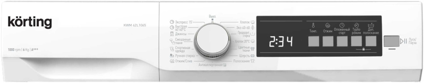 Стиральная машина KORTING KWM 42L1065 фото 2