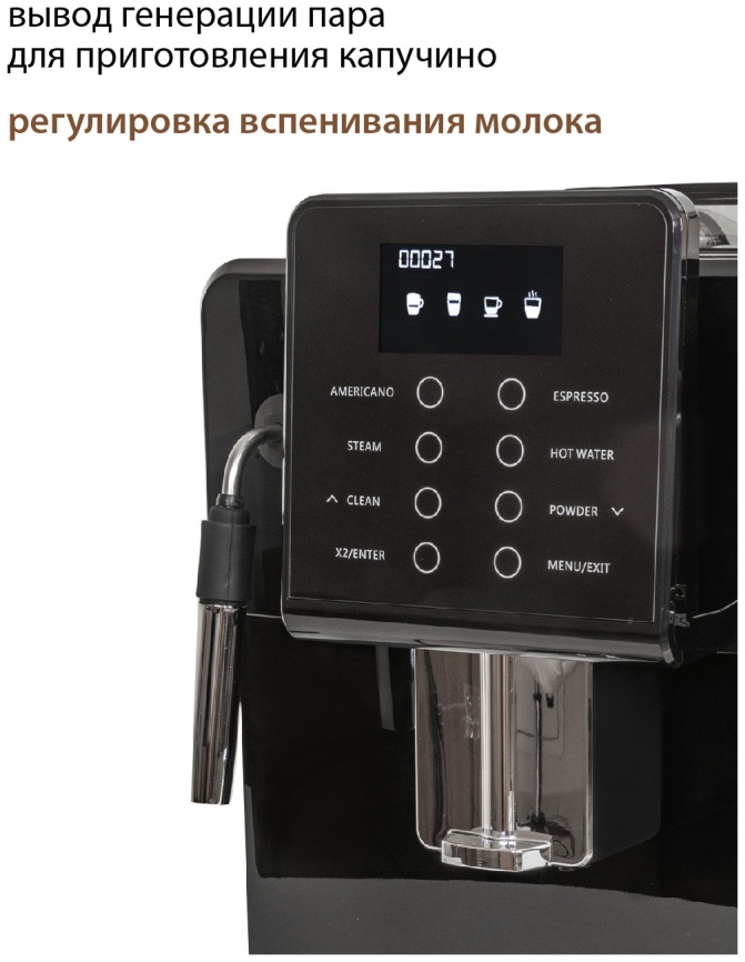 Кофемашина автоматическая Pioneer CMA012C фото 6