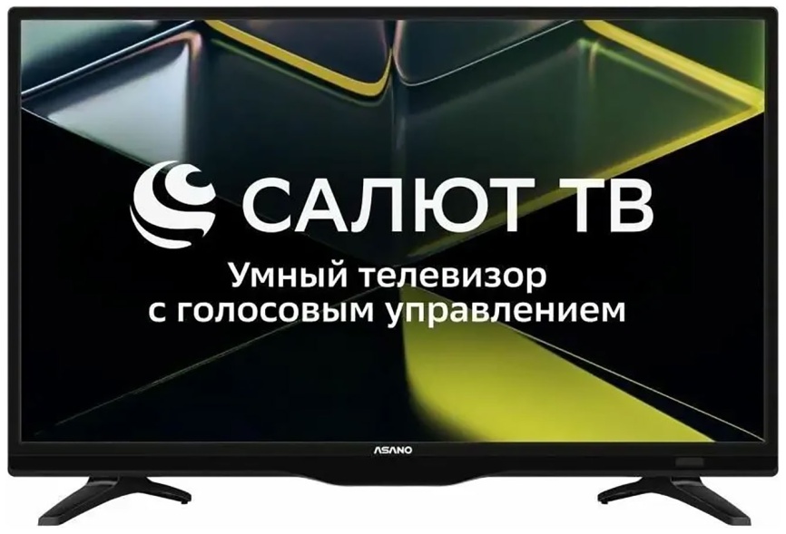 Телевизор Asano 24LF5010T, 24  дюйма, Full HD, смарт ТВ, Салют ТВ, черный фото 1