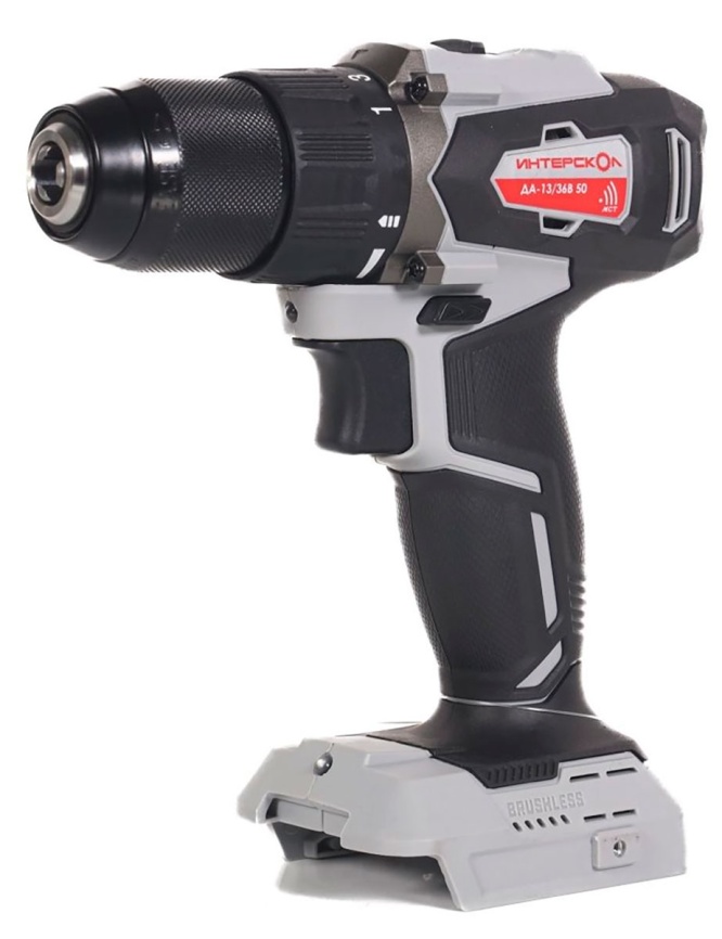 Дрель-шуруповерт Интерскол DA-13/36V 50 (851.0.0.70) фото 1