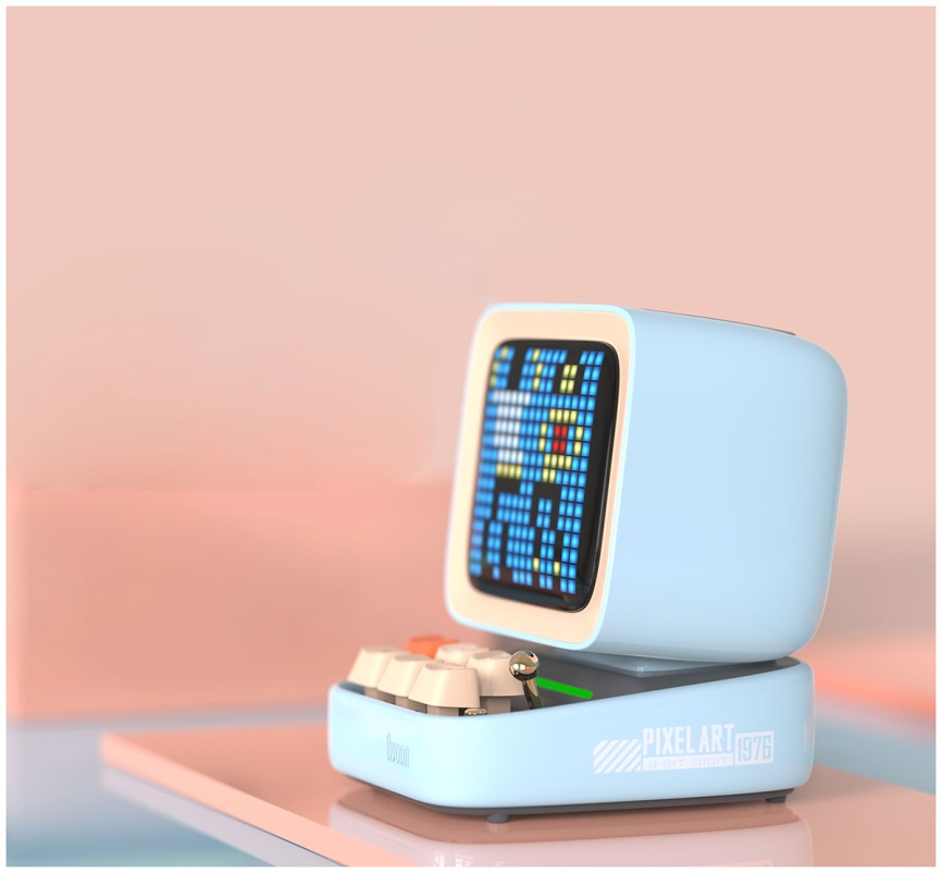 Умная колонка Divoom Ditoo Pro голубая (41000009678) фото 7