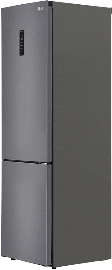 Двухкамерный холодильник LG GA-B 509 CLSL No frost, темно-серый фото 4