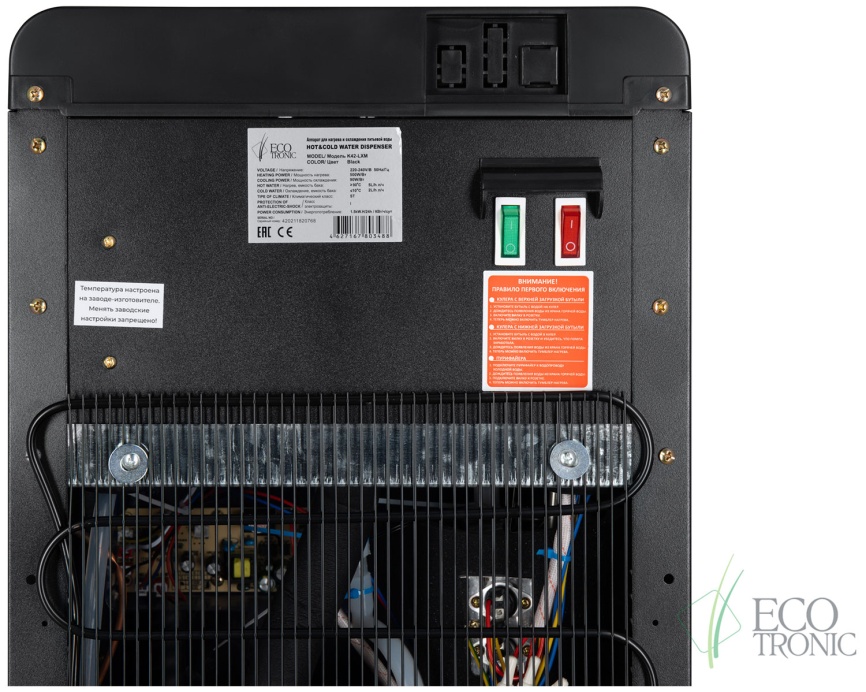 Кулер для воды Ecotronic K42-LXM black (ETK13257) фото 7