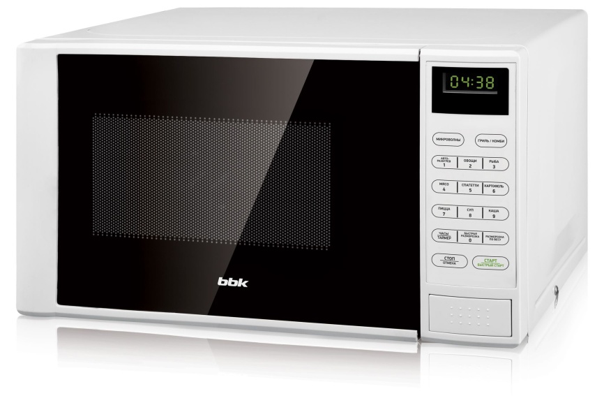 Микроволновая печь - СВЧ BBK 20 MWG-735 S/W белый фото 1