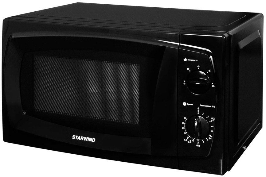 Микроволновая печь - СВЧ Starwind SWM5420 20л. 700 Вт, черный фото 2
