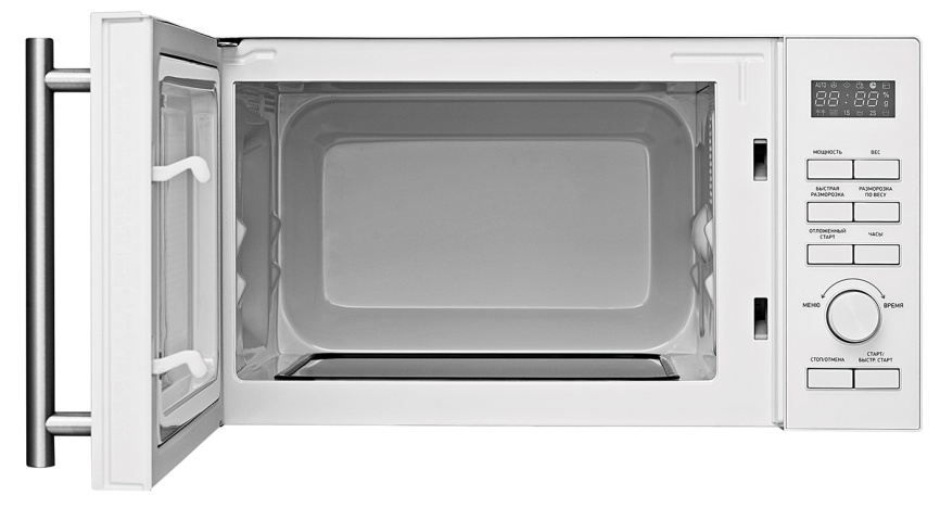 Микроволновая печь - СВЧ BBK 23MWS-951T/W, белый фото 2