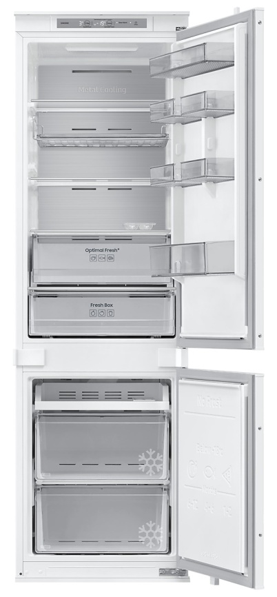 Встраиваемый двухкамерный холодильник Samsung BRB80F26ADS0EO фото 3